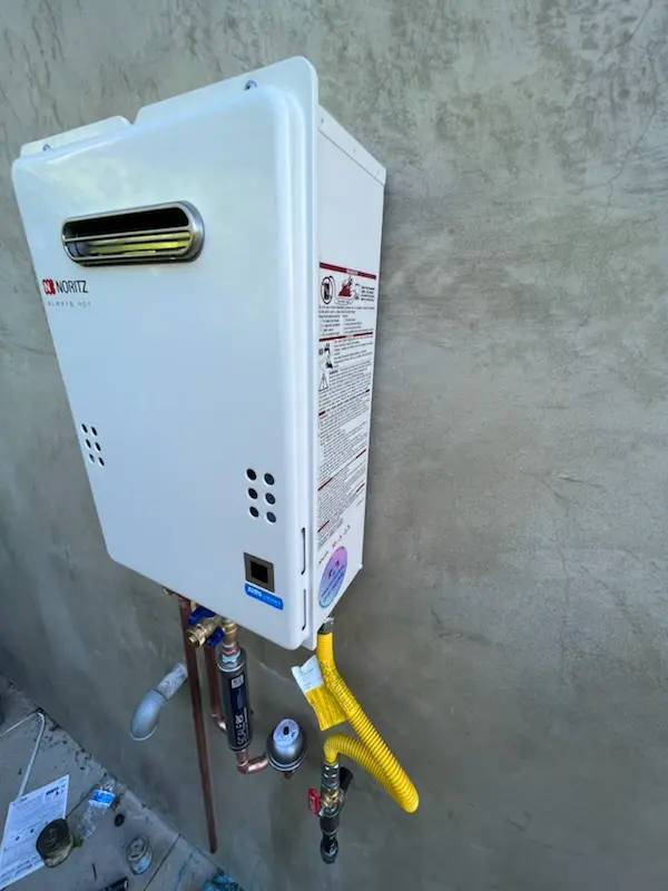 Tankless water heater installation for Louisville homes